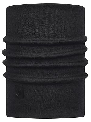Превью  Бандана BUFF Merino Heavyweight Solid Black (110963.00)